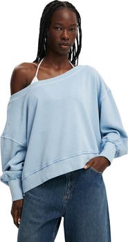 Cotton On Women's Off Shoulder Sweatshirt