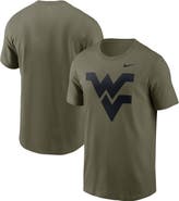 Nike Men's Nike Olive West Virginia Mountaineers Primetime Logo Performance T-Shirt