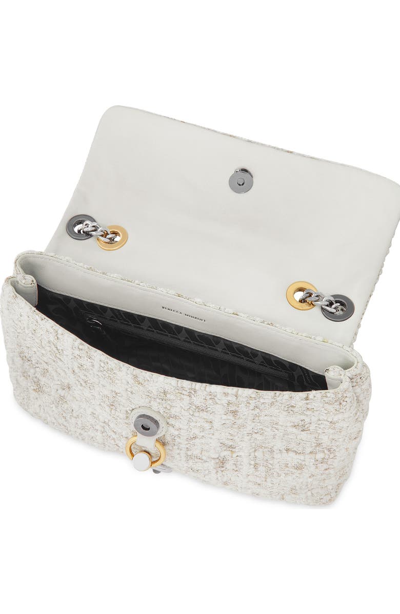 Rebecca Minkoff Medium Edie Bouclé Convertible Crossbody Bag, Alternate, color,