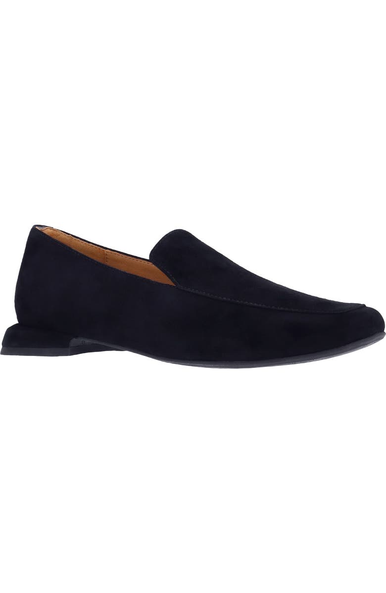 L'Amour des Pieds Tilda Apron Toe Flat, Main, color, Black