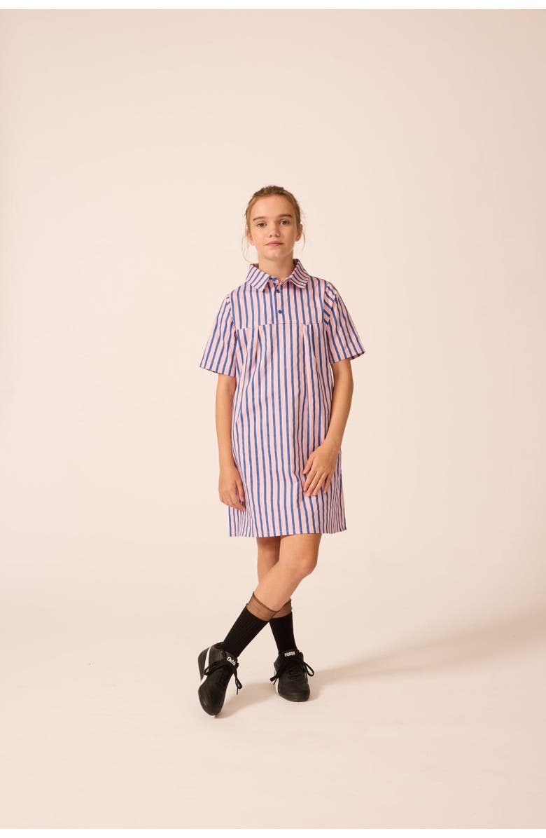 The Sunday Collective Shirtdress, Alternate, color, Blue Note Stripe