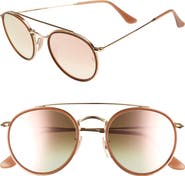 Ray-Ban 51mm Round Sunglasses