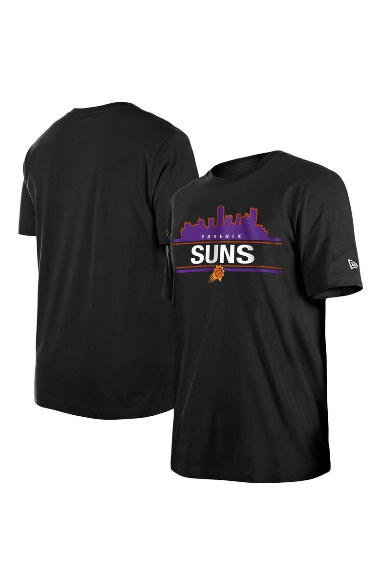 New Era Men's New Era Black Phoenix Suns Localized T-Shirt, Main, color, 