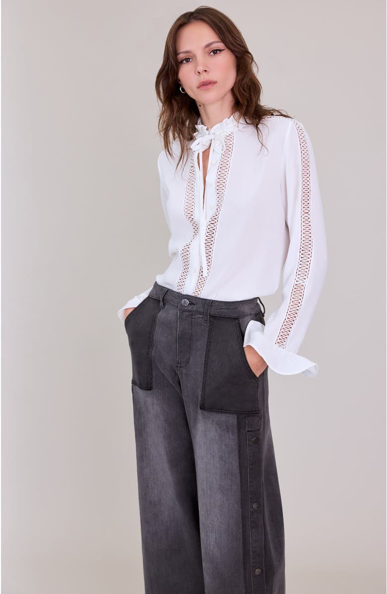 Anne Fontaine Rozela Shirt, Alternate, color, White