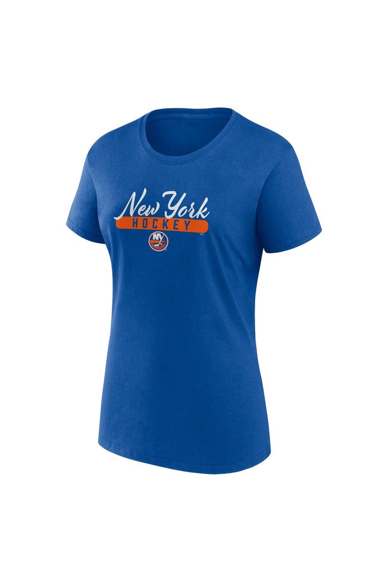 Women's Fanatics Branded Royal/Orange New York Islanders Two-Pack Fan T-shirt Set, Alternate, color, Royal