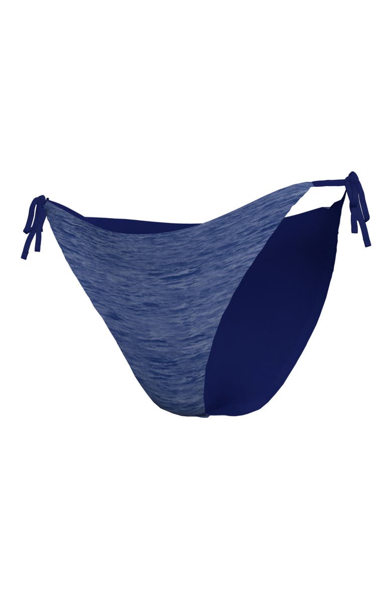 Tie String Bikini Swim Bottom, Main, color, BLUE MULTI