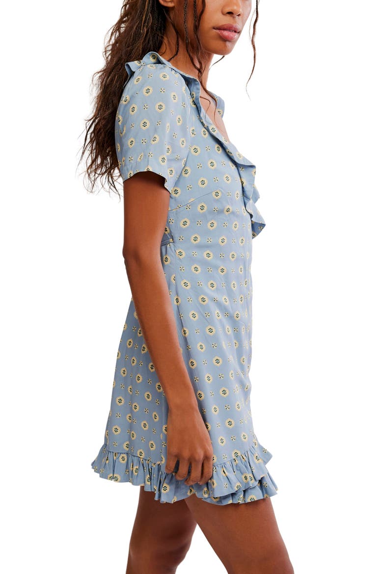 Wildest Dreams Minidress, Alternate, color, AUTUMN SKY COMBO