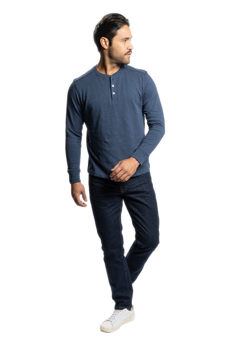 PMNYC Jeans Slim Fit, Alternate, color, Dark Indigo Wash