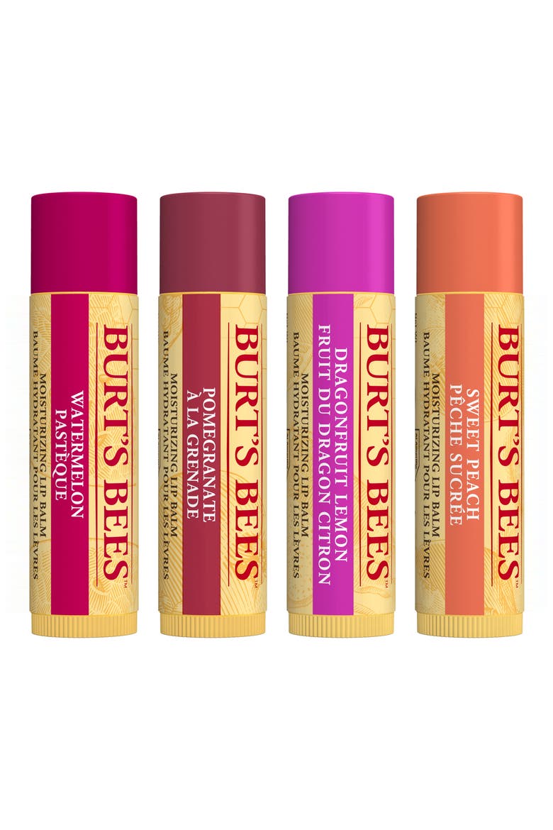 Beeswax Bounty Fruit Mix Lip Balm Set, Alternate, color, NO COLOR