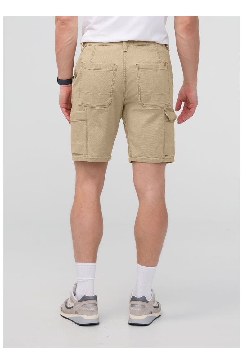 Stretch Canvas Cargo Short, Alternate, color, Tan