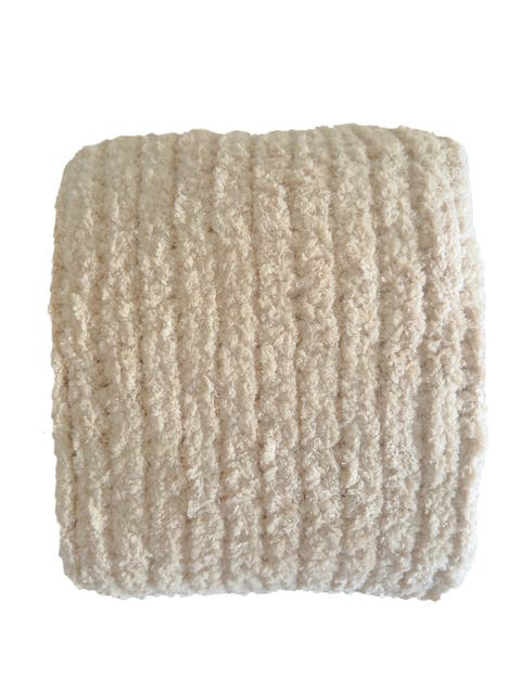 Oversized Plush Chenille Throw