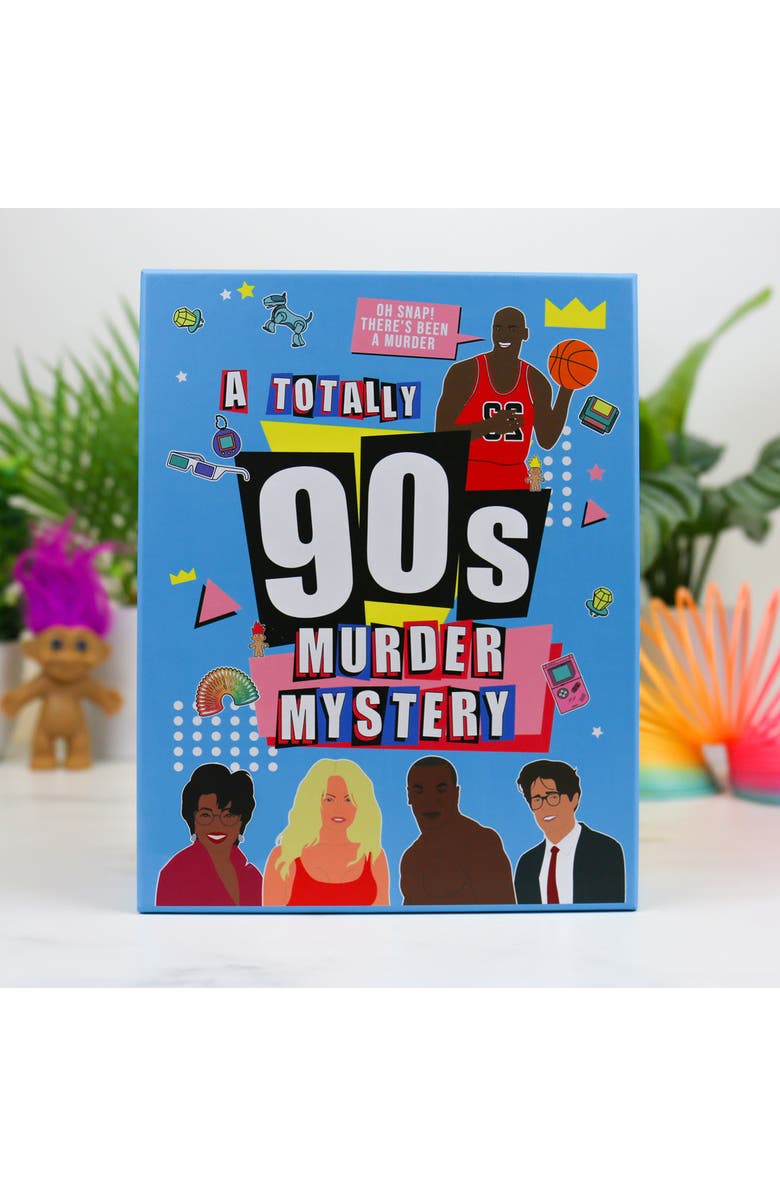 GIFT REPUBLIC A '90s Murder Mystery Game, Alternate, color, Assorted