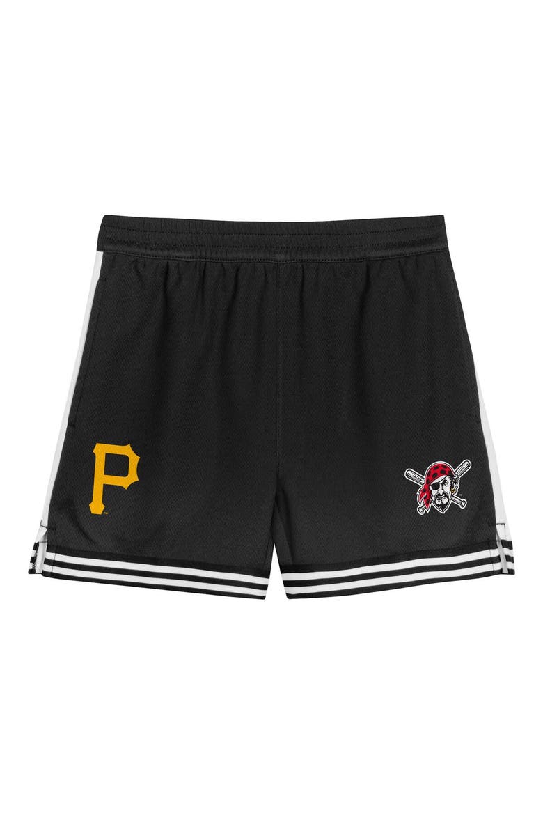 Toddler Gold/Black Pittsburgh Pirates Pinch Hitter Infielder T-Shirt & Shorts Set, Alternate, color, Gold
