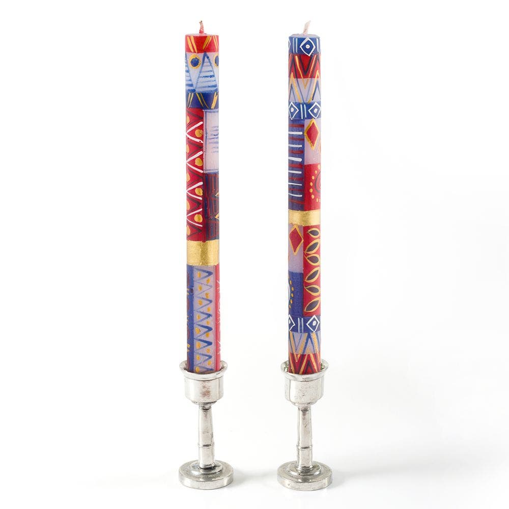 selected Red, White - 9"