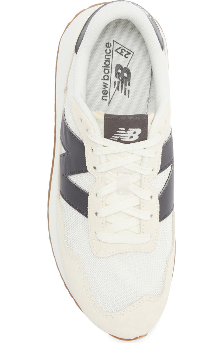New Balance 237 Sneaker, Alternate, color, Sea Salt/ Black Cement