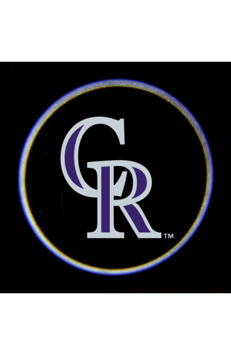 Sporticulture Colorado Rockies LED Car Door Light, Alternate, color,