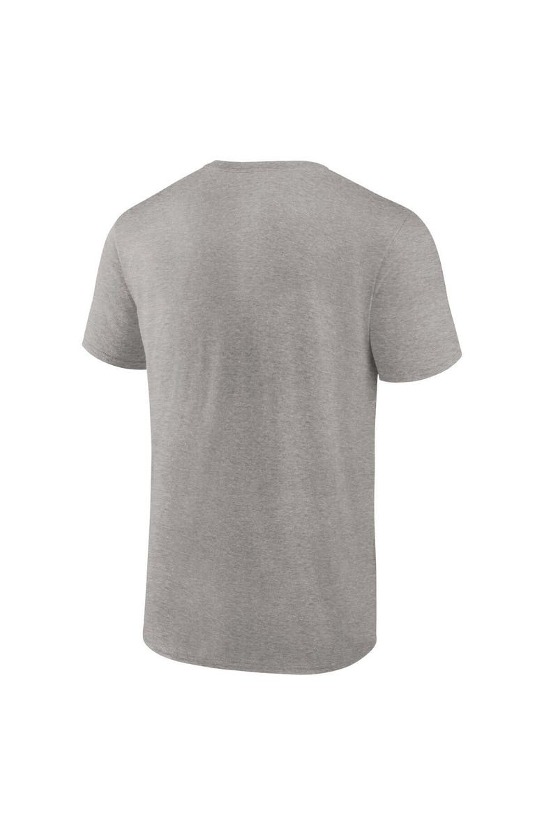 FANATICS Men's Fanatics Branded Heathered Gray Cincinnati Bengals Team Primary Logo T-Shirt, Alternate, color, Heather Gray