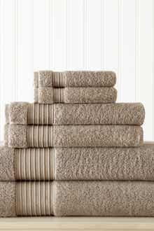 Modern Threads 6-Piece Turkish Cotton Towel Set
