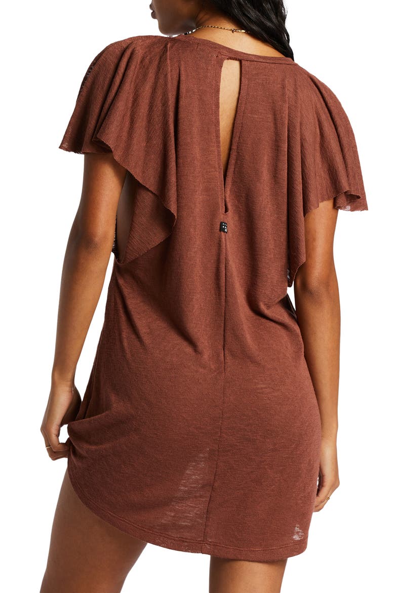 Out for Waves Cover-Up Tunic (Nordstrom Exclusive), Alternate, color, MOCHA