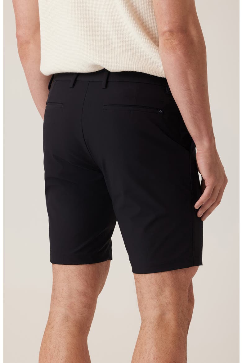 Oasis SST Techno Sateen Bermuda Shorts, Alternate, color, BLACK