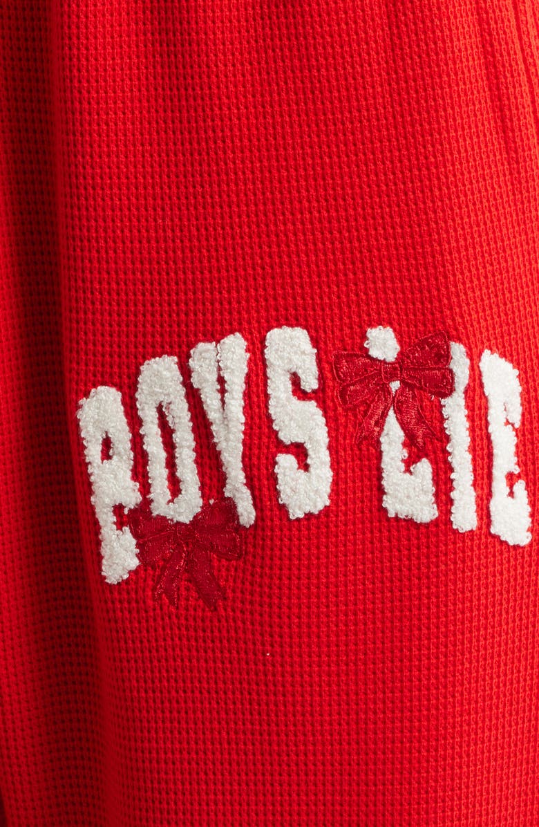 BOYS LIE Wrap Me in a Bow Kimmy Joggers, Alternate, color, Red