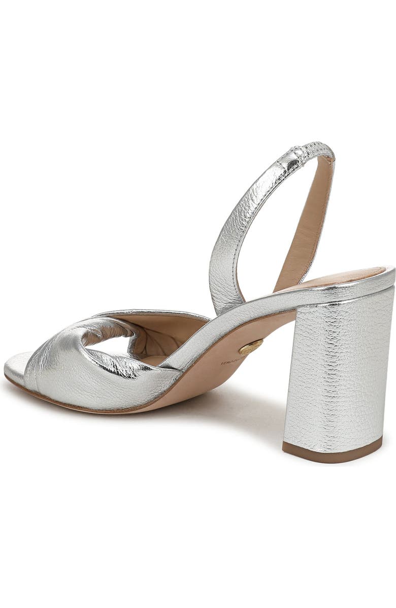 Veronica Beard Tullia Slingback Sandal, Alternate, color, Silver
