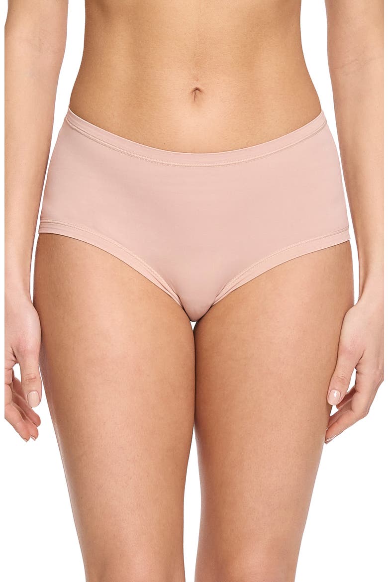 YourFit™ Boyshorts, Main, color, ALMOND MILK BROWN