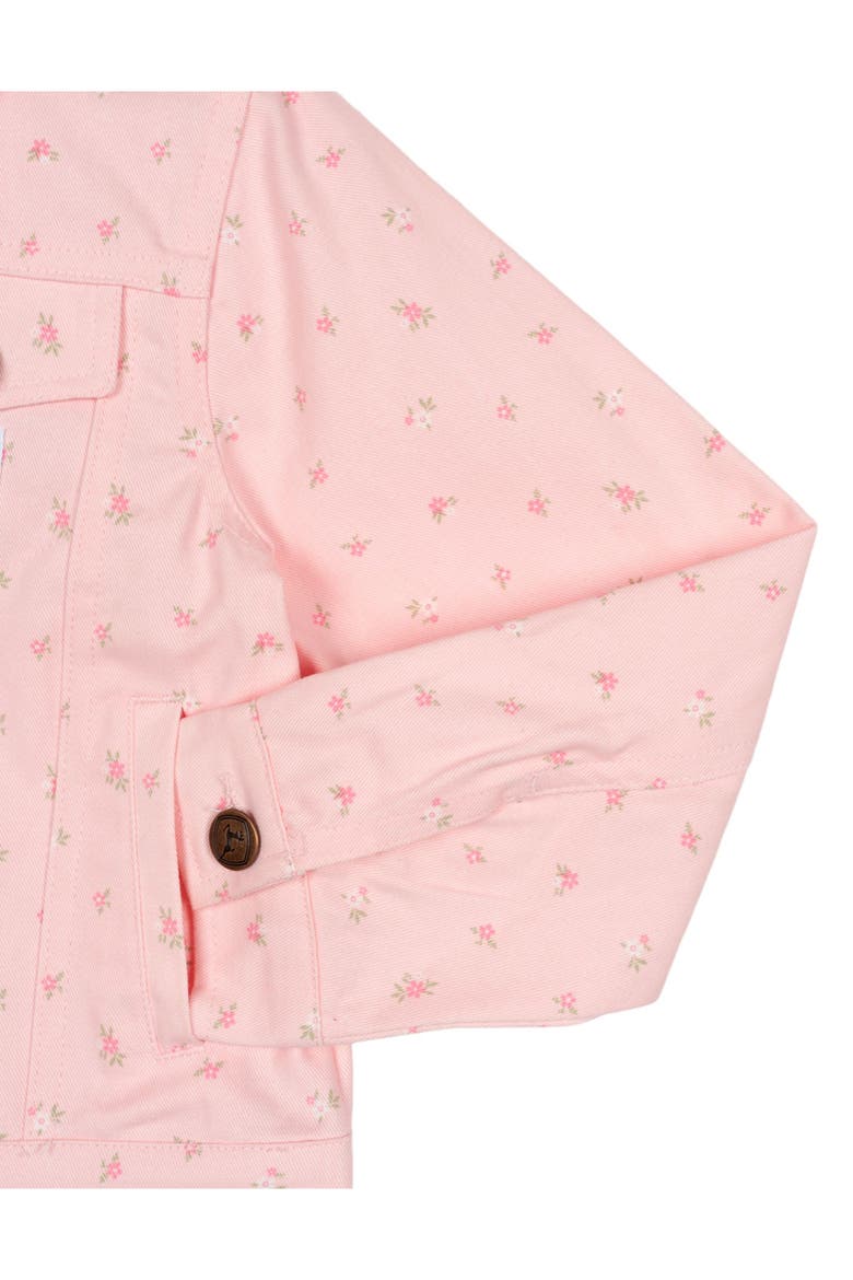 Denim Jacket, Alternate, color, Pink Floral