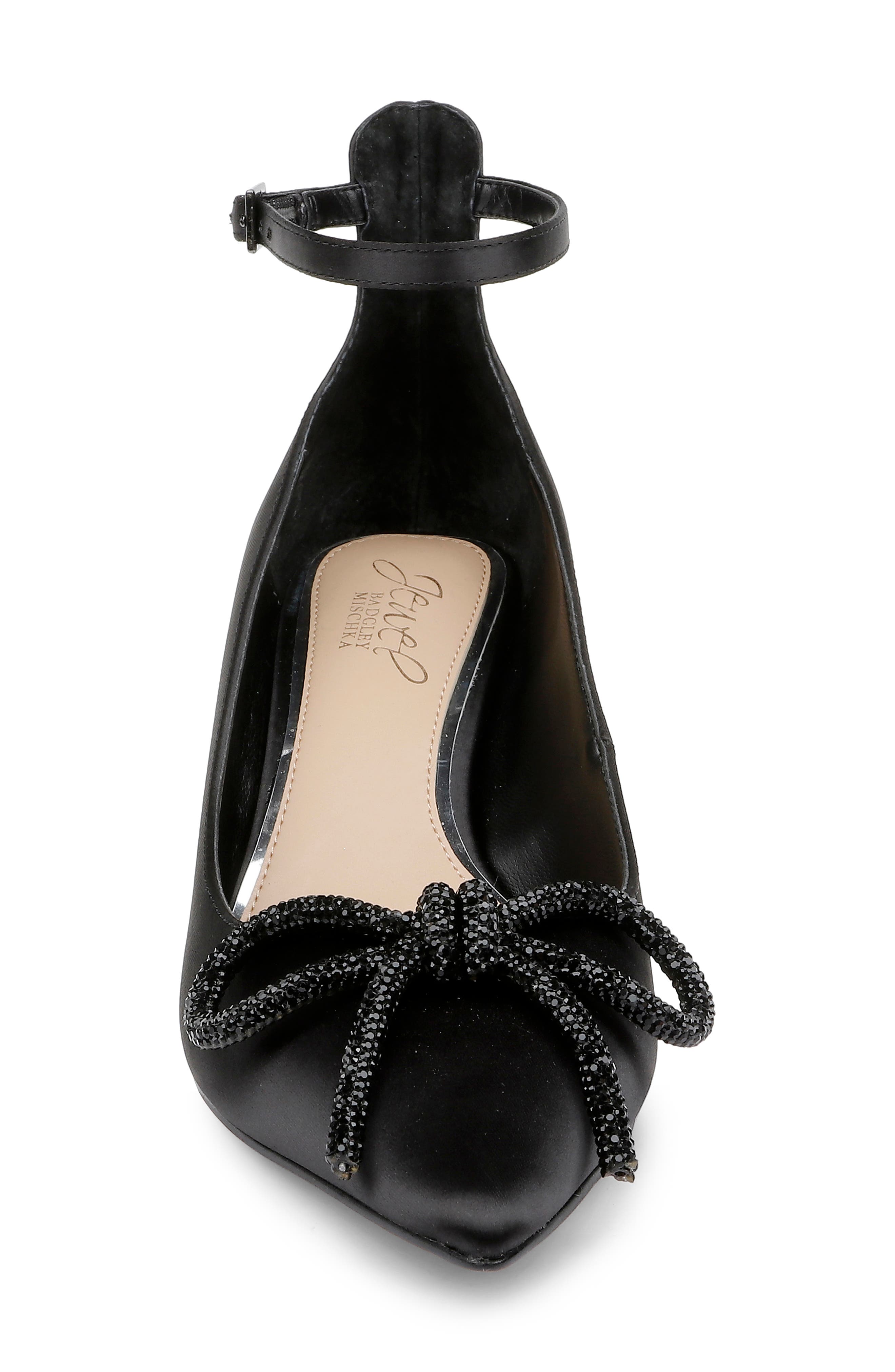 Jewel Badgley Mischka Geranium Pointed Toe Kitten Heel Pump, Alternate, color, 