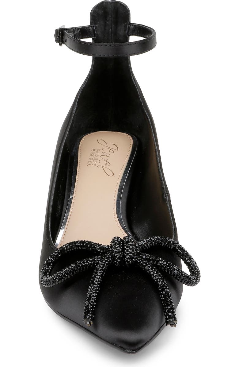 Jewel Badgley Mischka Geranium Pointed Toe Kitten Heel Pump, Alternate, color,