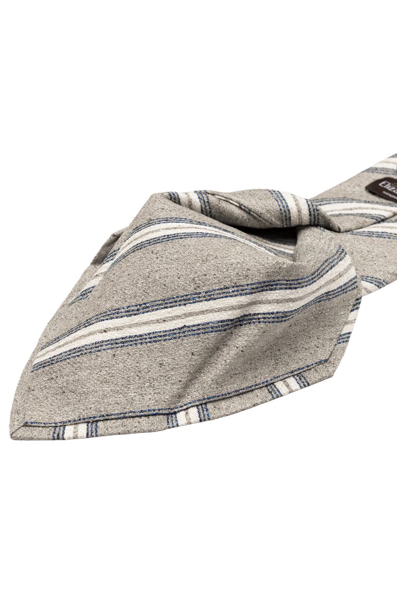 Elizabetta Frascati - Extra Long Silk Jacquard Tie for Men, Alternate, color, Sand