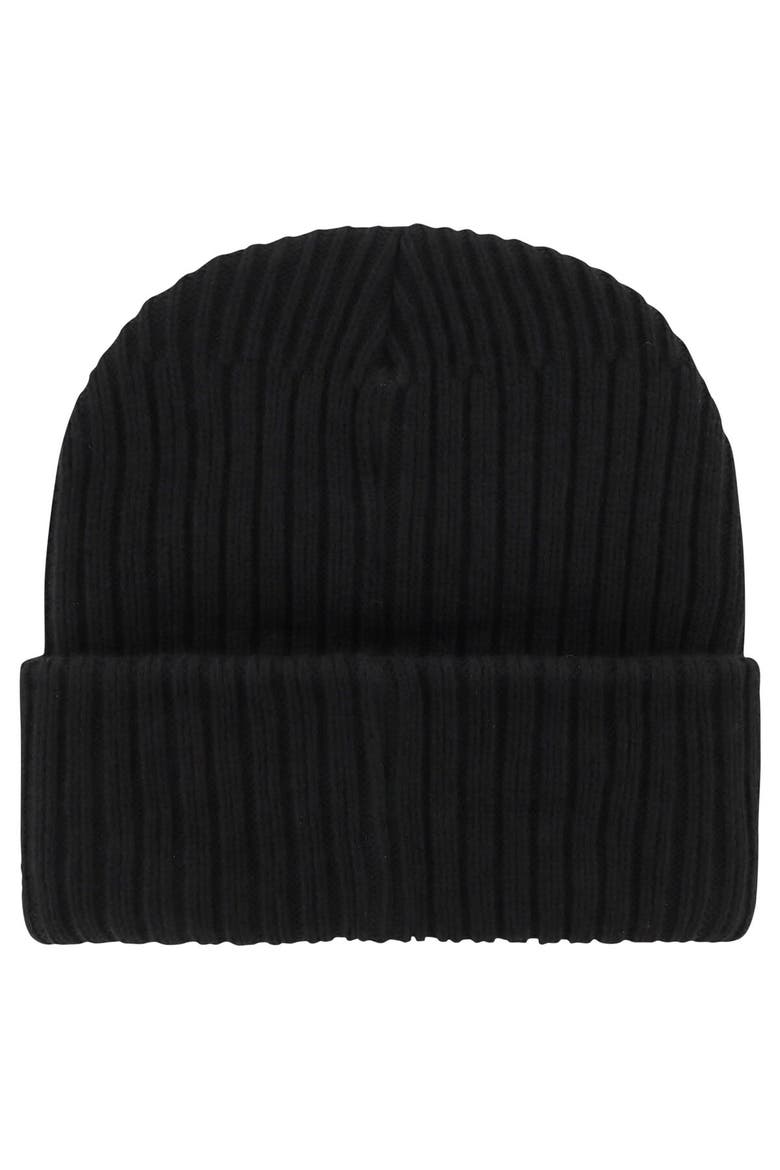 Men's '47 Black Las Vegas Raiders Ridgeway Cuffed Knit Hat, Alternate, color, Black