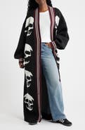 Dressed in Lala Trouble Maker Long Cardigan