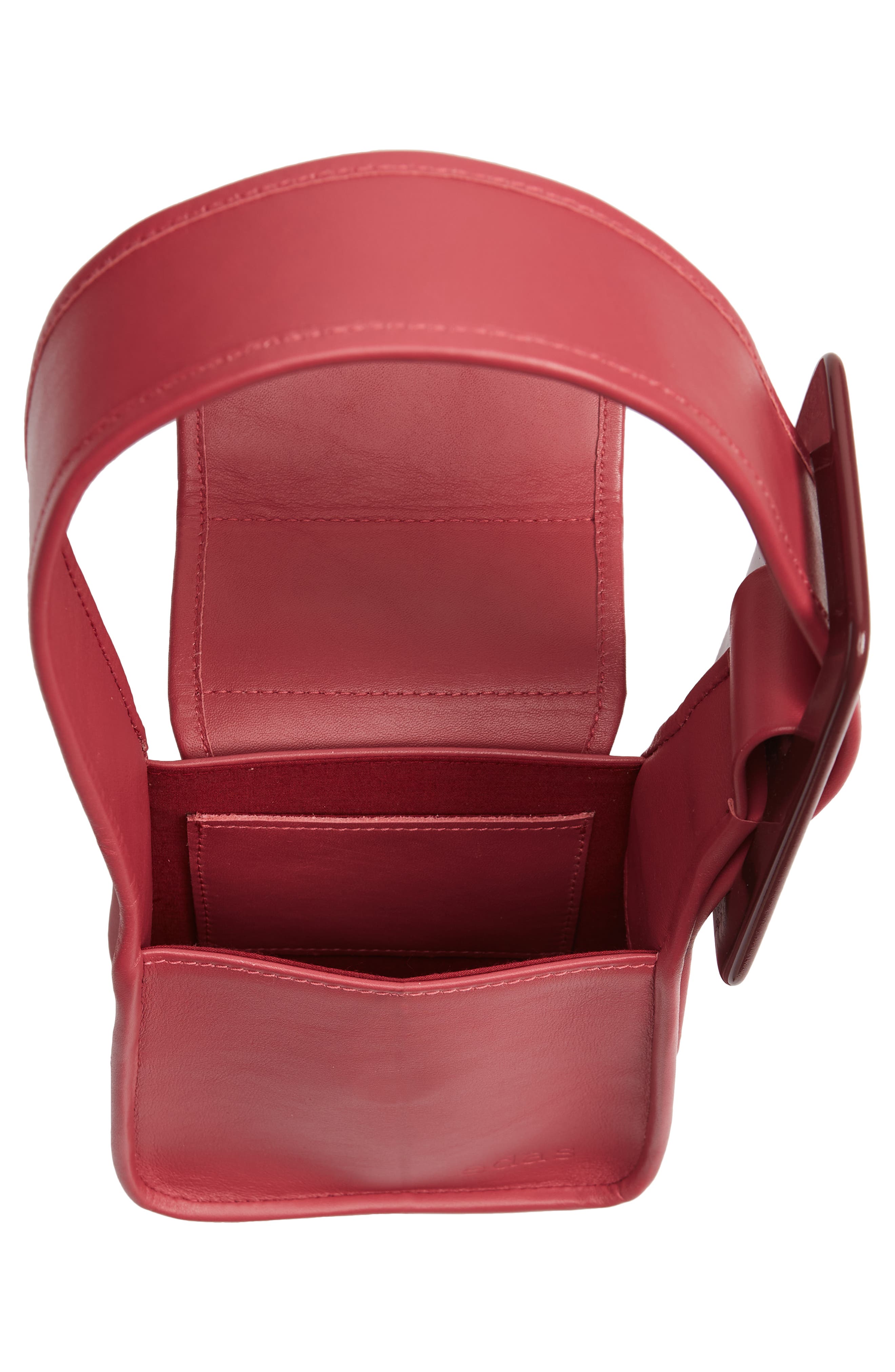 EDAS Mini Yshaia Leather Shoulder Bag, Alternate, color, 