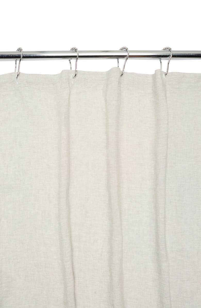 Parachute Linen Shower Curtain, Main, color, 