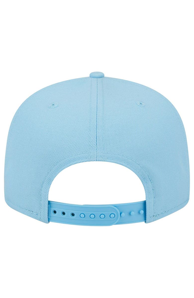 New Era Men's New Era Light Blue Indianapolis Colts Color Pack Brights 9FIFTY Snapback Hat, Alternate, color,