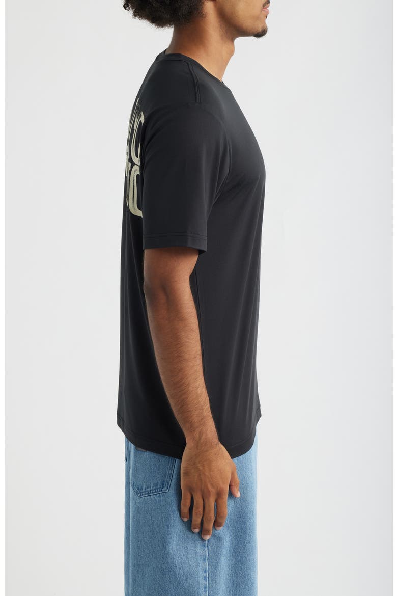 True Tech Graphic T-Shirt, Alternate, color, BLACK
