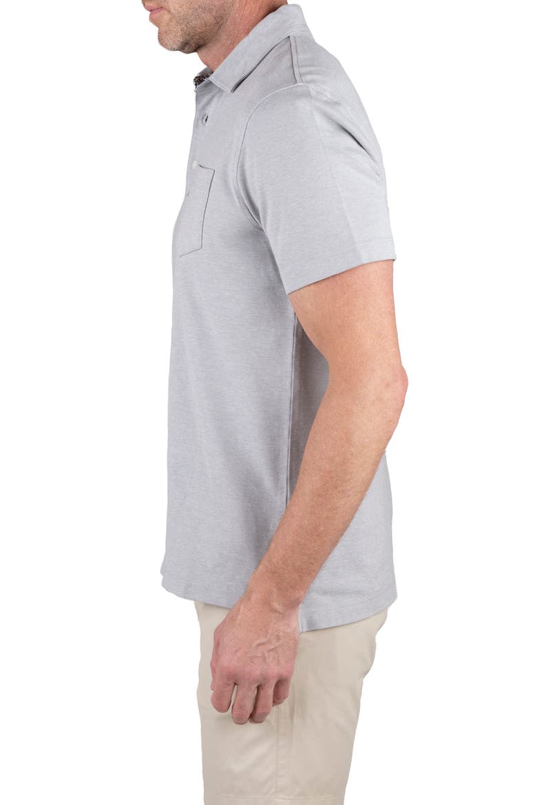 Performance Birdseye Piqué Polo Shirt, Alternate, color, SKYROCKET BIRDSEYE PIQUE