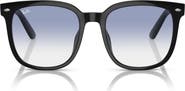 Ray-Ban 57mm Gradient Square Sunglasses