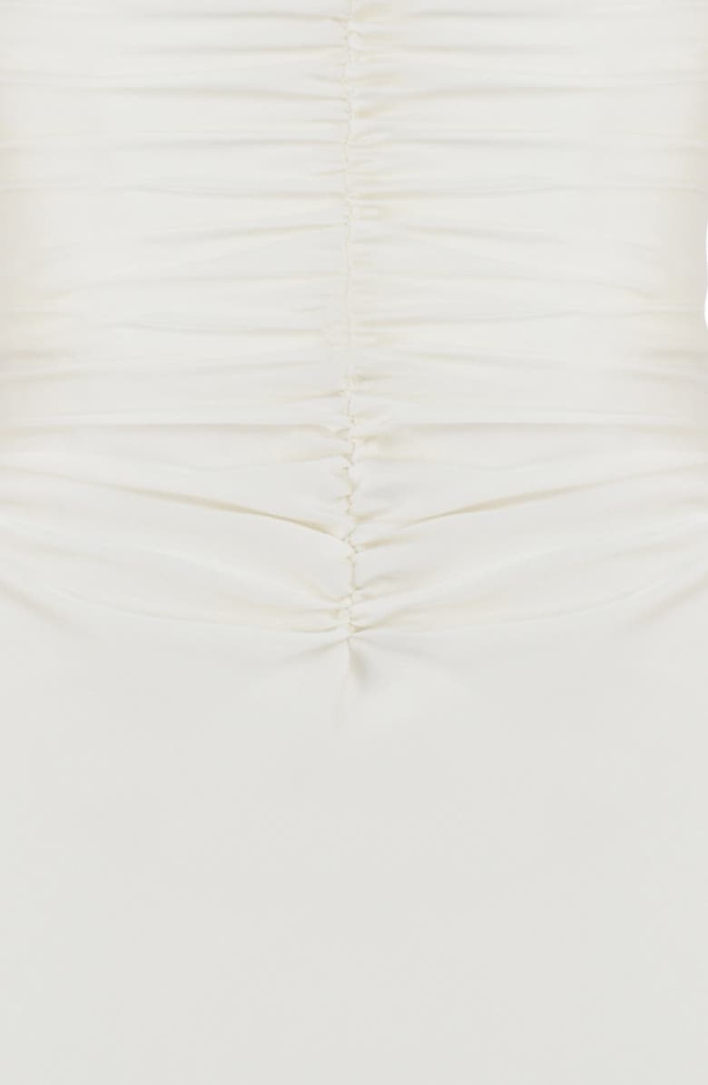 HOUSE OF CB Nanouska Long Sleeve Satin Midi Dress, Alternate, color,