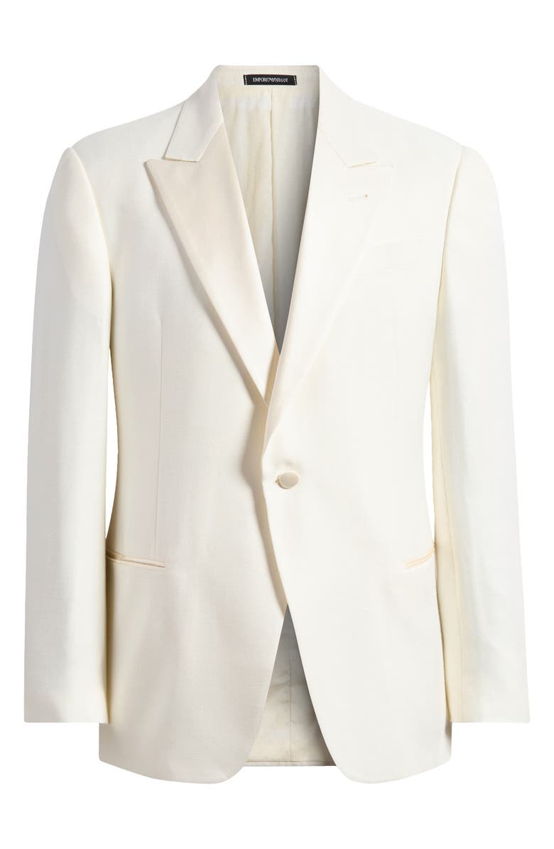Emporio Armani G-Line Solid White Dinner Jacket, Main, color,