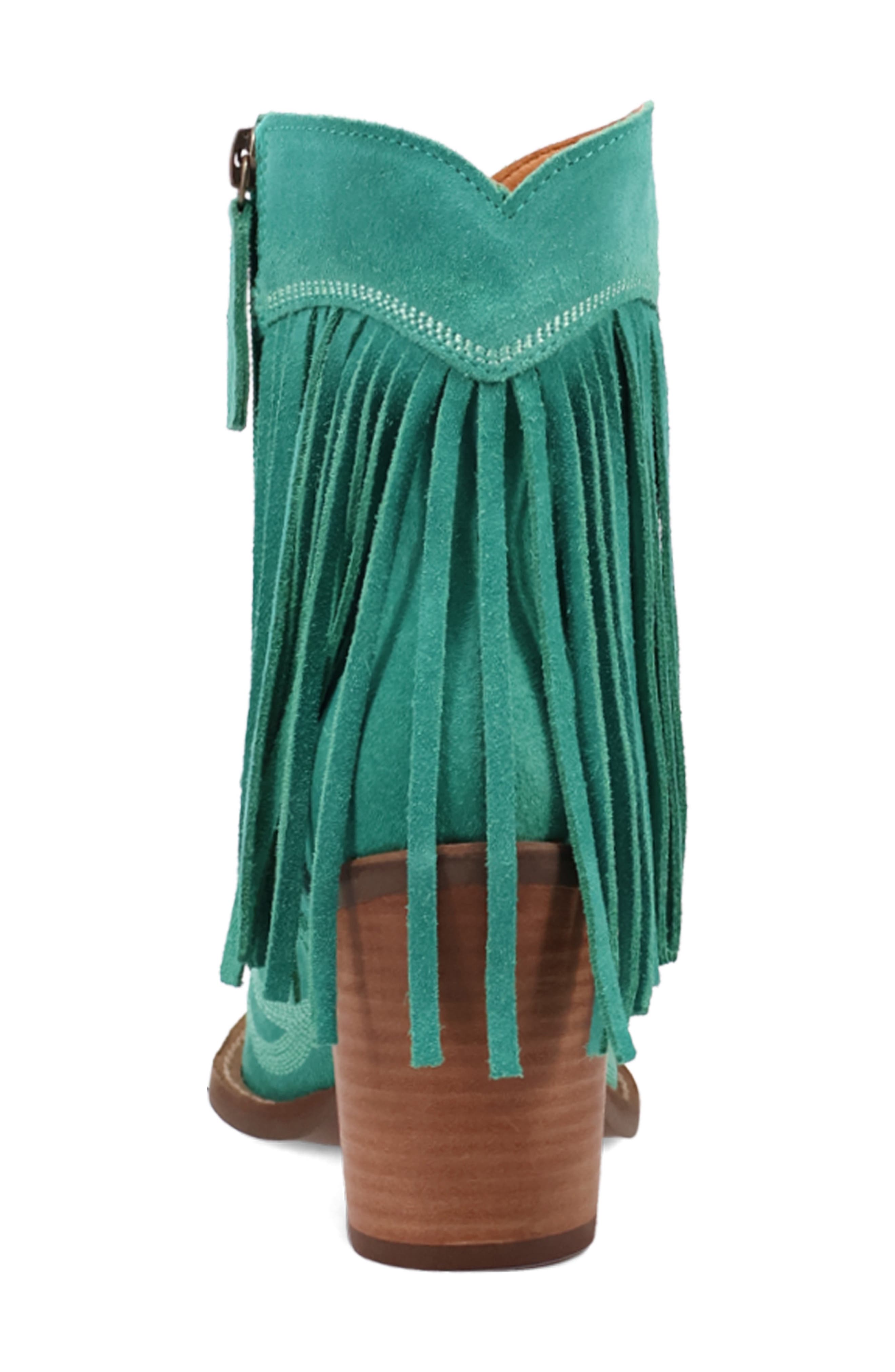 Dingo Wild Sage Western Boot, Alternate, color, Green