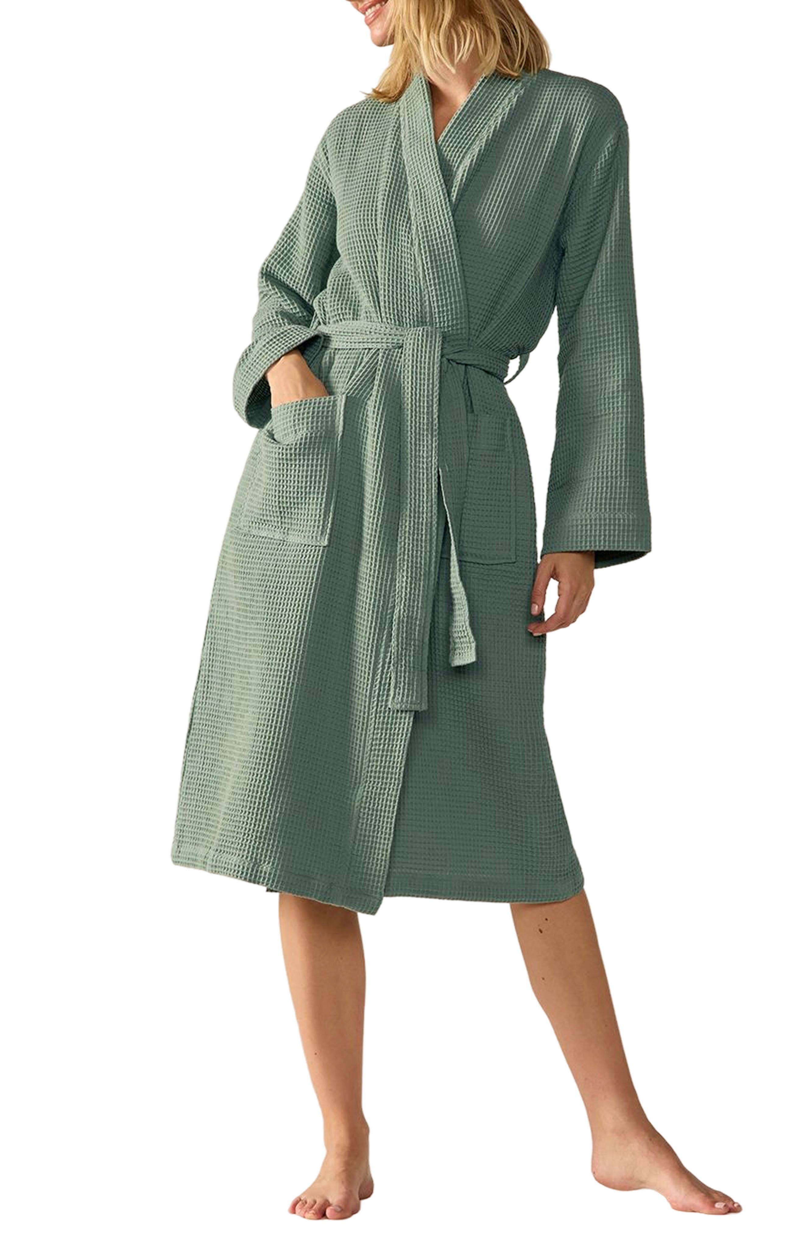 Coyuchi Unisex Organic Cotton Waffle Robe | Nordstrom