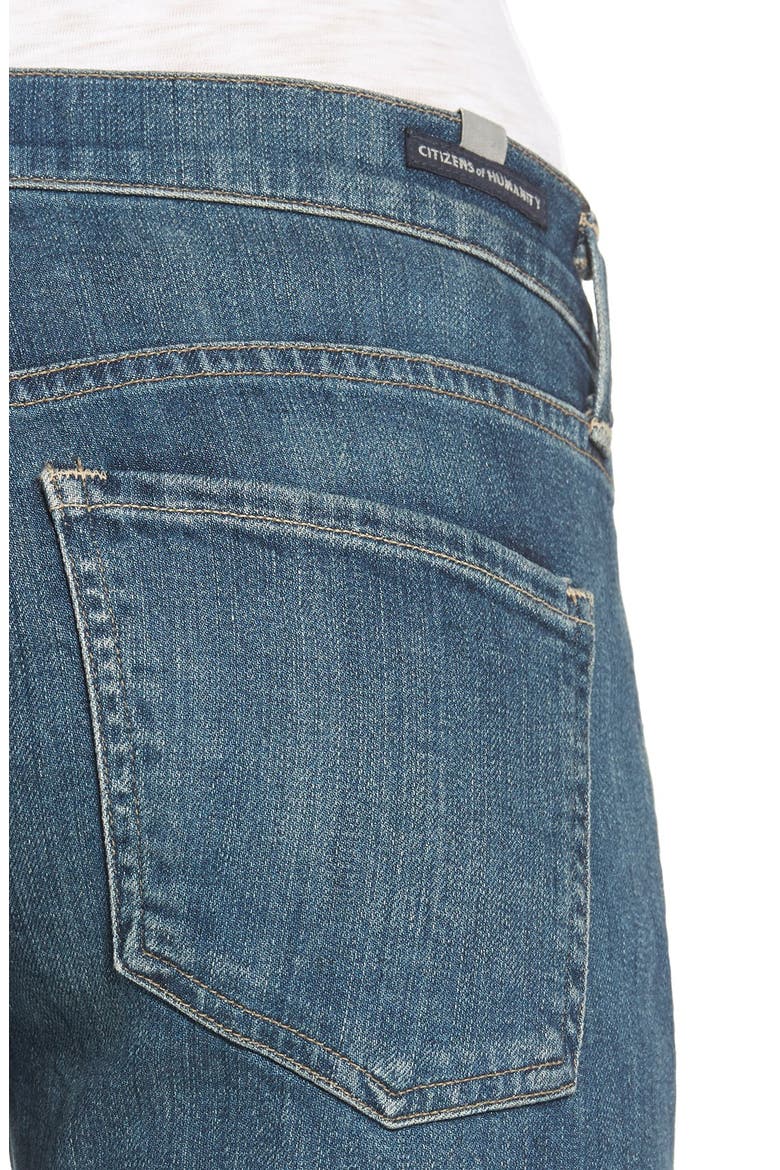 'Emerson' Slim Boyfriend Jeans, Alternate, color, DIXON