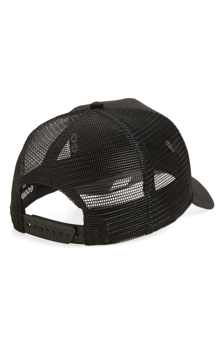 Goorin Bros. Panther Trucker Hat, Alternate, color, Black
