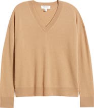 Nordstrom V-Neck Cashmere Sweater