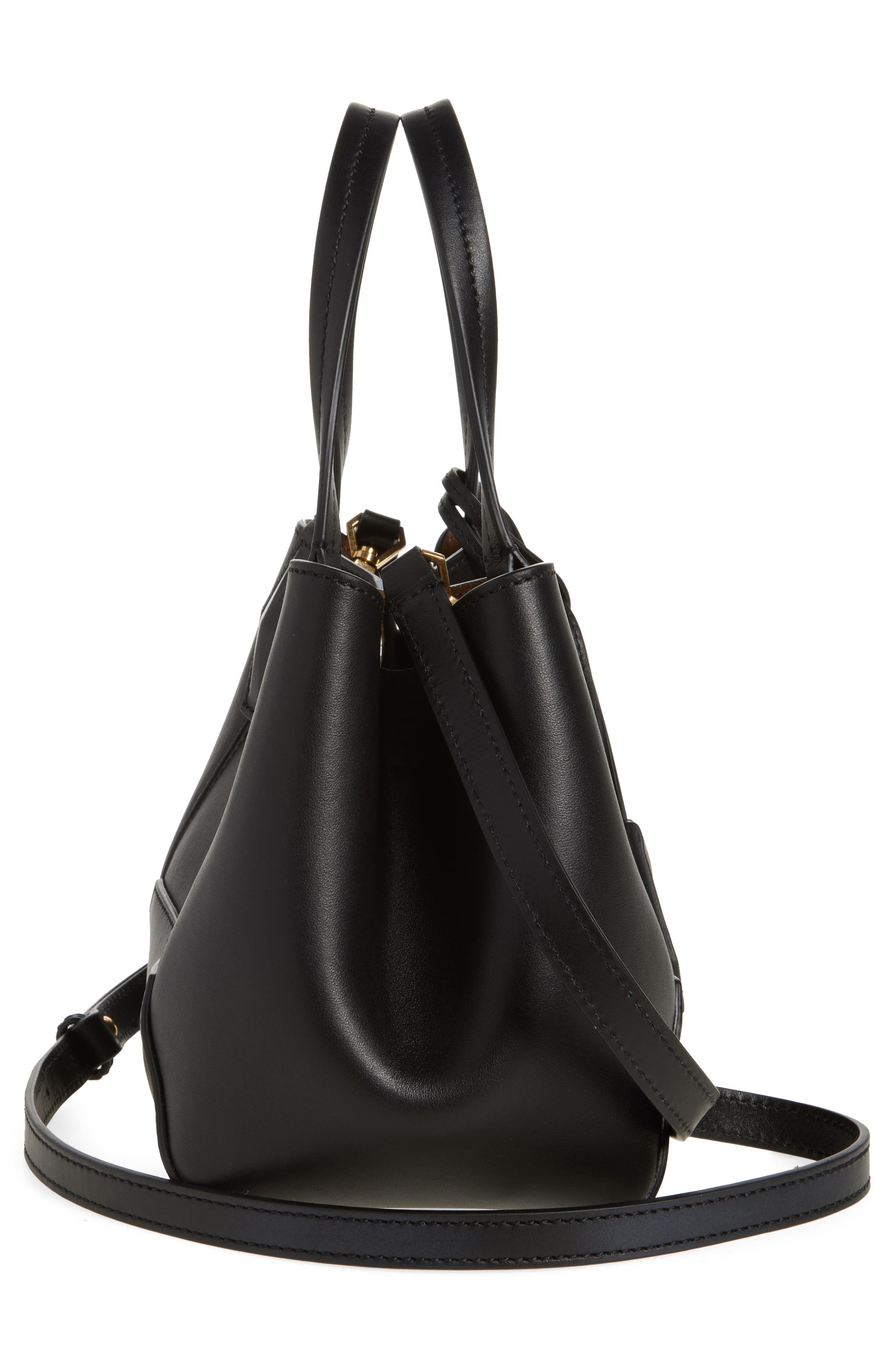 Jimmy Choo Small Diamond Leather Tote, Alternate, color, 