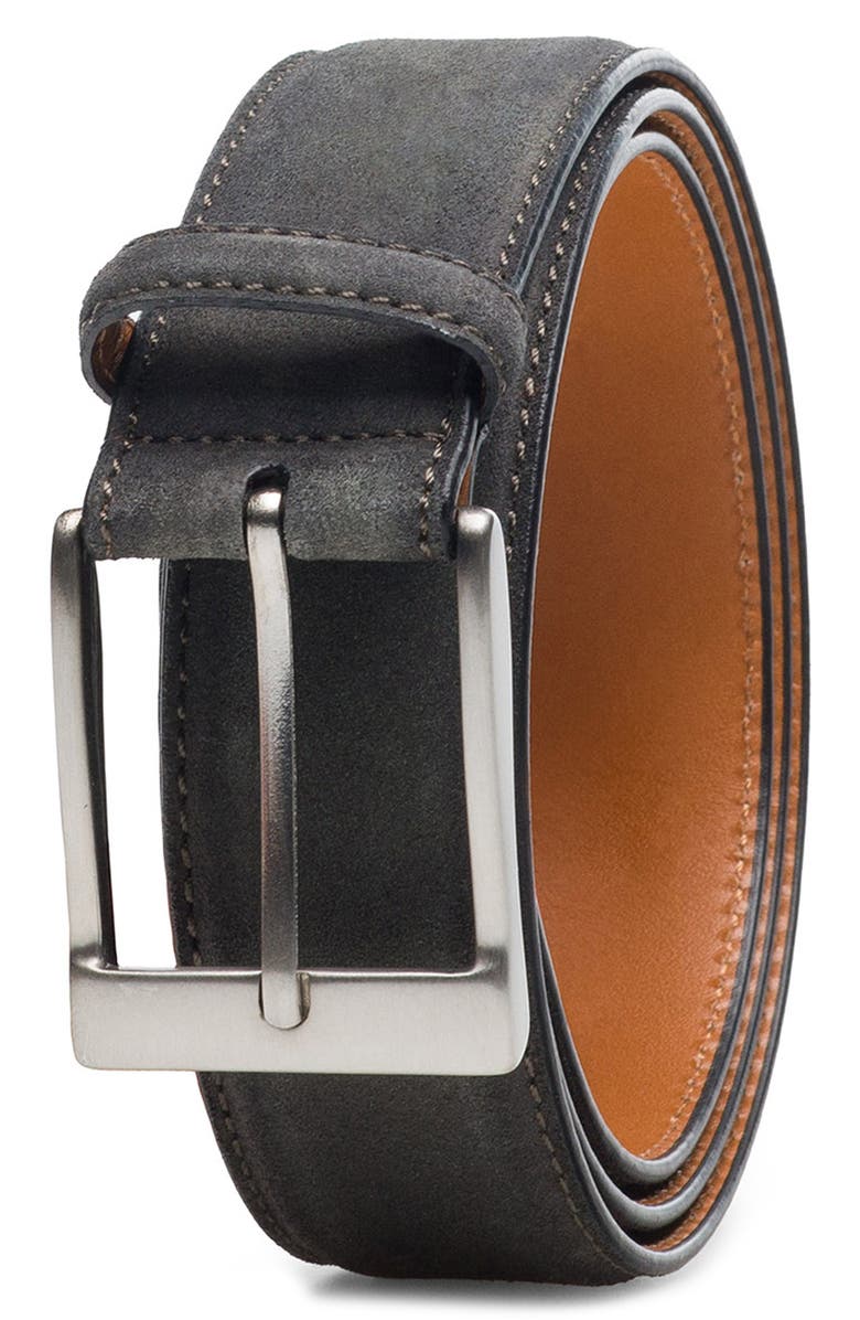 Magnanni Telante Schore Suede Belt, Main, color,
