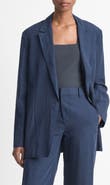 Vince Relaxed Textured Blazer