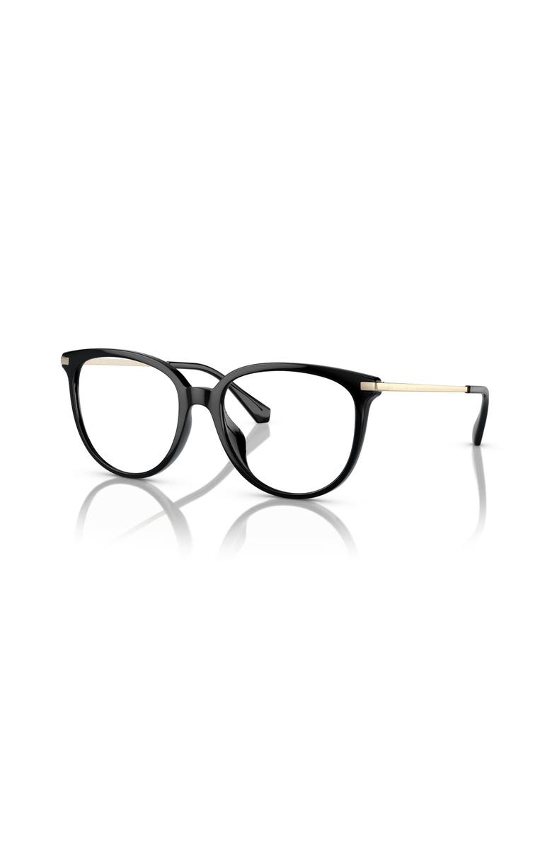 Michael Kors 56mm Round optical glasses, Main, color, Black